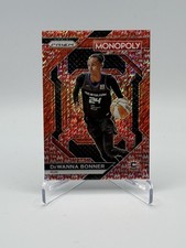 2024 Panini WNBA Monopoly Prizm #WNBA7 DeWanna Bonner Red Shimmer /100 - Sun