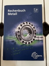 Europa Lehrmittel Rechenbuch Metall 33. Auflage ISBN: 9783808518571