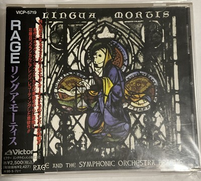 Rage / Symphonic Orchestra Prague   Lingua Mortis CD 1996 Victor [Japan]