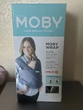Moby Wrap Baby Carrier, New In Unopened Box, Mist Color