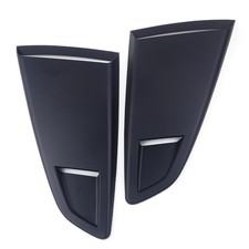 1Pair Window Rear Louver Side Vent Scoop Cover Fit for Ford Mustang 2015-2018