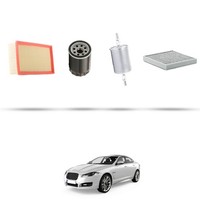 Hoffcar Wartungsset - 4 Filter FüR Jaguar Xf (250) 3.0 V6 175KW Ab 2008