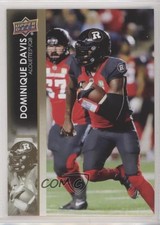 2022 Upper Deck CFL Gold Dominique Davis #68 0wr