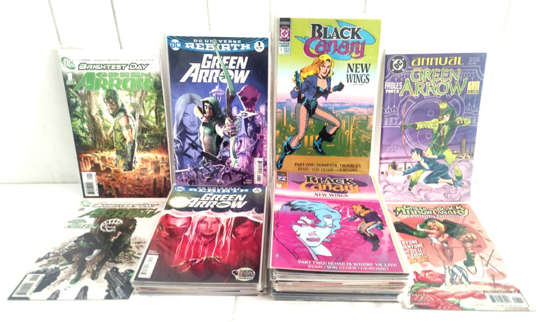 Green Arrow🔥 Lot of 46 DC Comics Black Canary