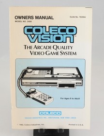 Colecovision 2400 with power supply, both controllers, 3 games all tested OK