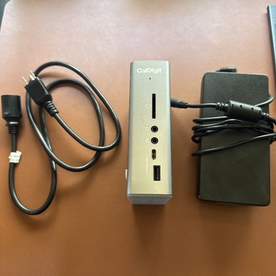 CalDigit TS3 Plus Thunderbolt 3 Dock w/ 180W Power Adapter, Cable & USB-C HDMI A