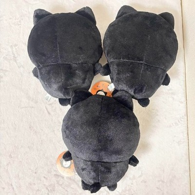 Chiikawa Hachiware Rabbit Black Cat Plush Doll Set of 3 Halloween