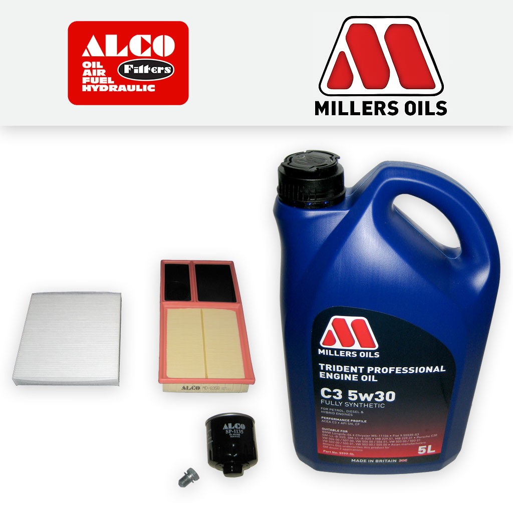 SERVICE KIT for SEAT CORDOBA 6L 1.4 16V BXW OIL AIR CABIN FILTERS +OIL 2006-2009