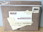 Bedsure 2000 Platinum Collection Full/Queen Duvet Cover Set Color: Camel - NEW