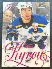 2025-26 Flair Hockey JORDAN KYROU Image C Variant /199 (St. Louis Blues)