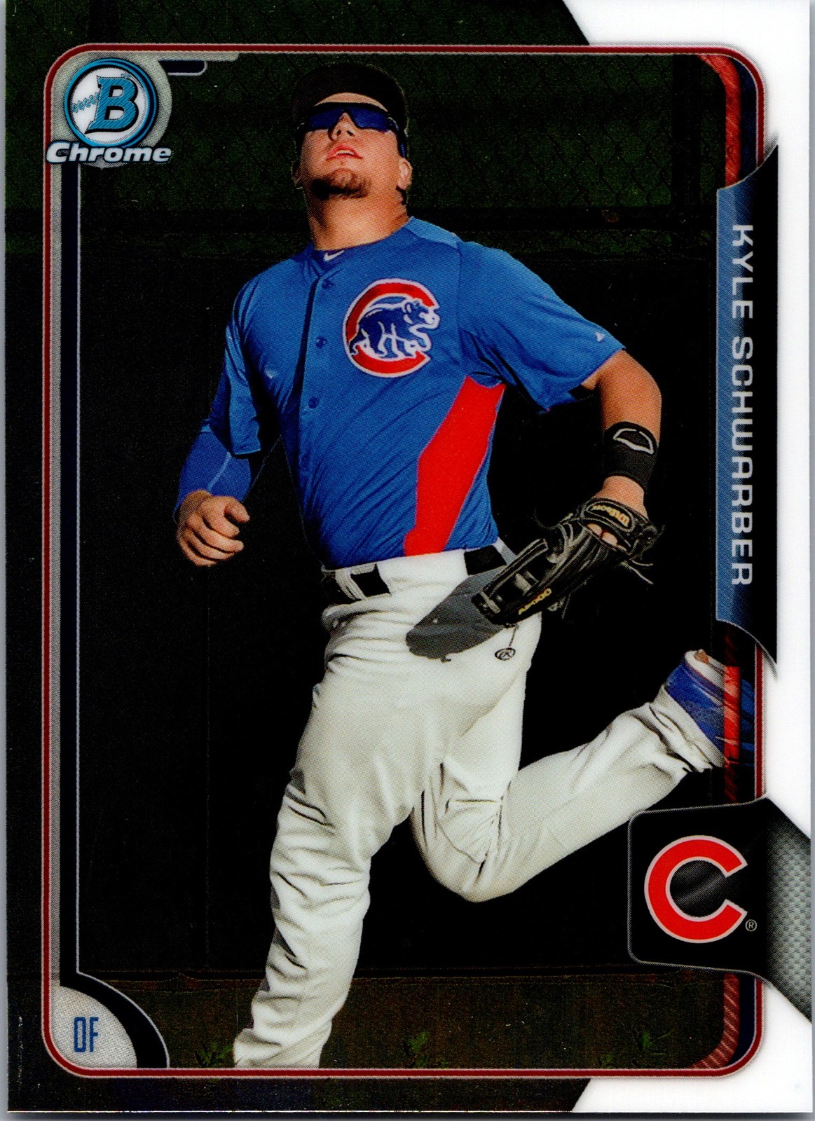 2015 Bowman Chrome Kyle Schwarber Prospect BCP58 Cubs