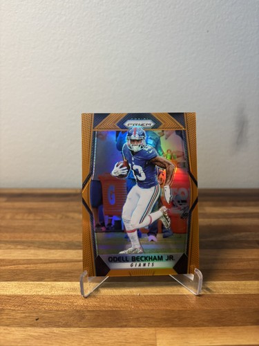 2017 Panini Prizm Orange Prizm 36/275 Odell Beckham Jr #5 p6d