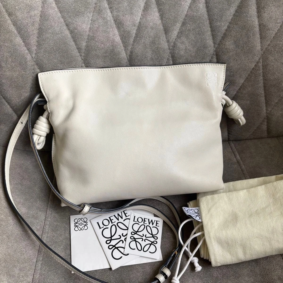 Loewe White Bags & Handbags for Women for sale | eBay