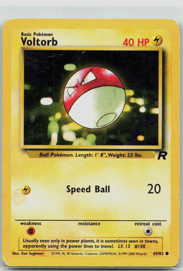 Voltorb 69/82 DM FREE SHIPPING