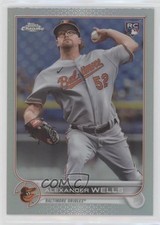 2022 Topps Chrome Sonic Refractor Alex Wells Alexander Wells #49 07d5