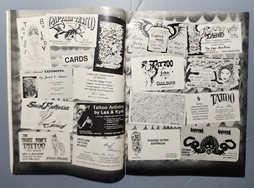 original vintage '87 tattoo VIII mag nyc irezumi bert grimm roy boy spider webb image 8