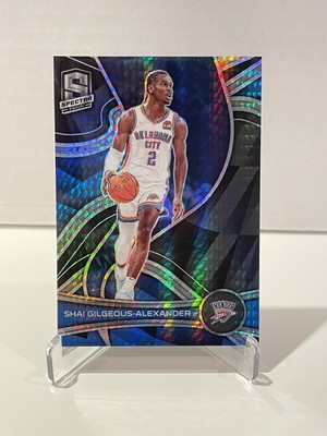 Shai Gilgeous Alexander 2021-22 Panini Spectra Asia Prizm #21 OKC Thunder