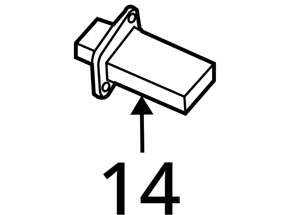 Medidor de flujo de aire 5,4 L 8-330 para camioneta Ford E350 04-16 716441 Foto 4 de 4