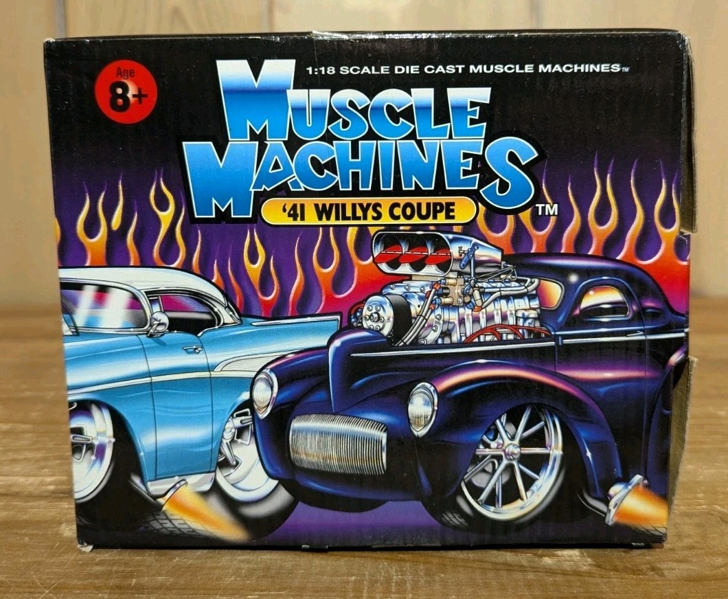 Muscle Machines 1/18 - 1941 Jeep Willys Coupe - Burnt Orange