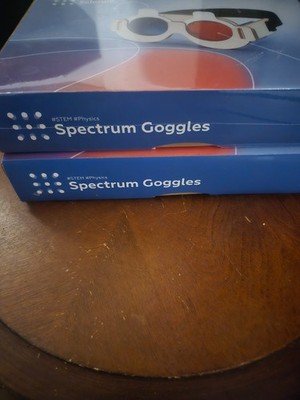 MEL Science Physics Spectrum Goggles STEM Kit Kids Optics Light Experiment New