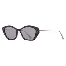 Dior MISSDIOR S1U Silver Geometric Ladies Sunglasses CD40107U 01C 56