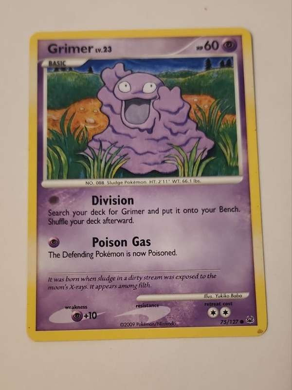 Platinum #75/127 Grimer