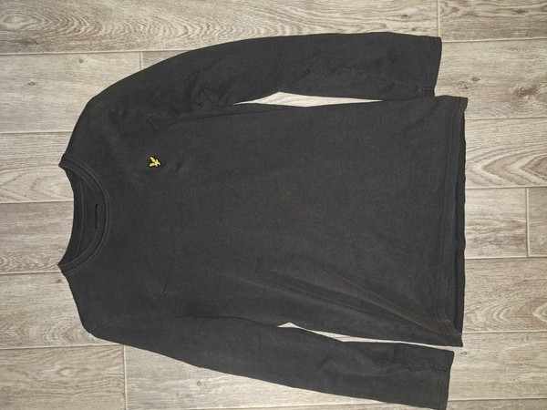 Men Lyle & Scott Sweater Black  S-M