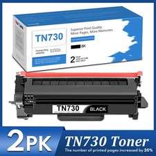 TN730 High Yield Black Toner Cartridge Replacement for Brother TN730 Toner