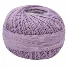 Lizbeth Egyptian Cotton Crochet Thread Size 20 Color 631 Light Country Purple