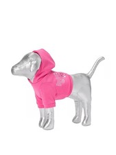 Victoria's Secret PINK Large Plush Silver Dog With Pink Hoodie SOLD OUT
