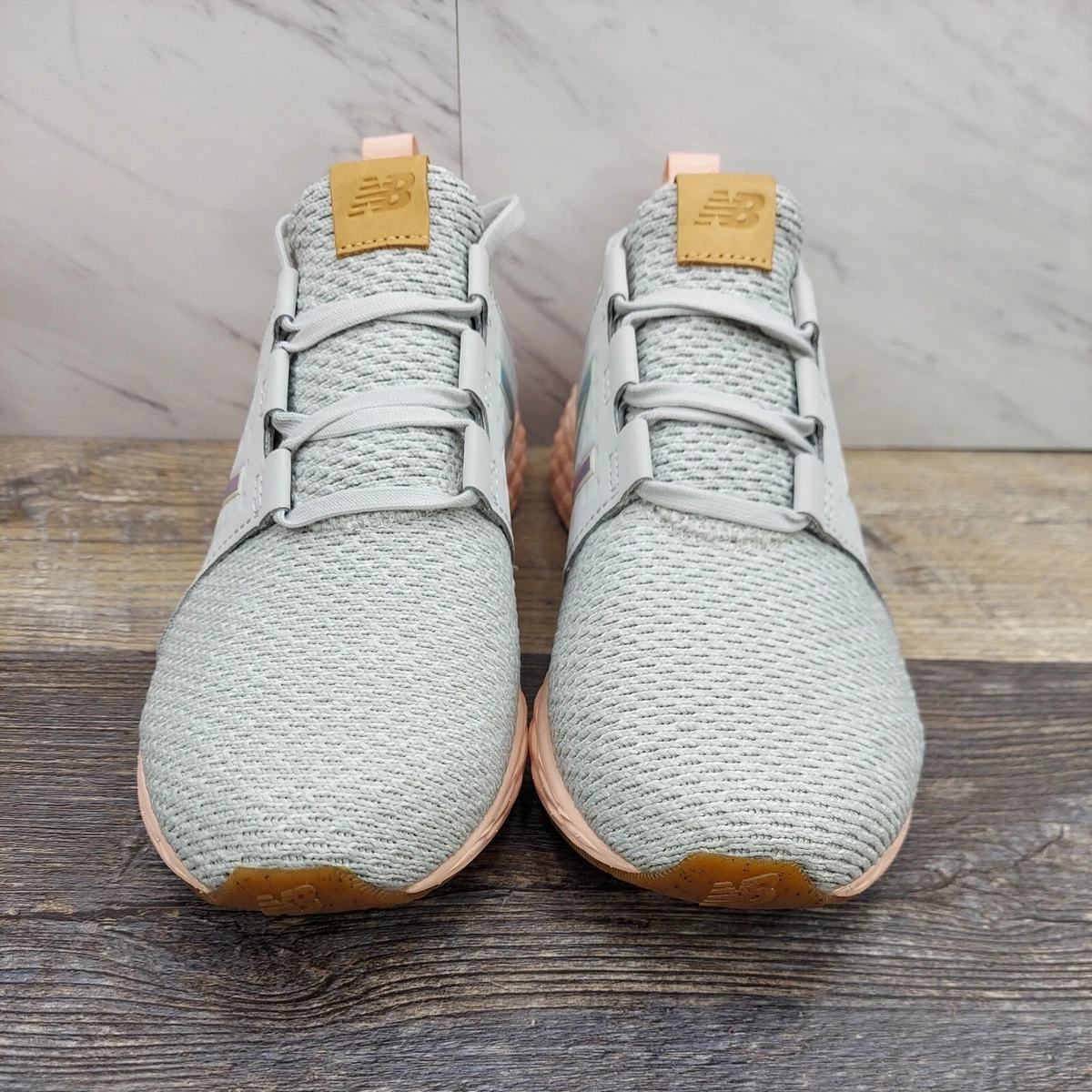 New Balance Fresh Foam Cruzv1 Reissue Grey Pink Shoes WCRZRMM1 Women s Size 9.5