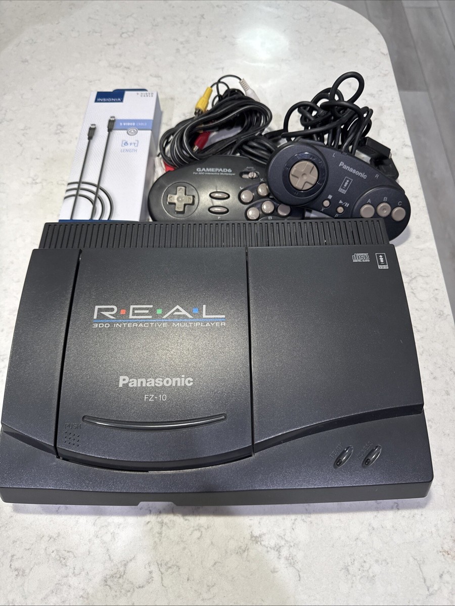 【動作確認済】Panasonic /R.E.A.L 3DO FZ-10 3DO REAL FZ-10 Console Panasonic Tested System JAPAN Game