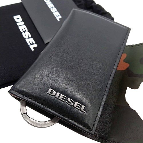 DIESEL KEYCASE II Denim 6-Key Case Blue Men's Stylish Key Holder