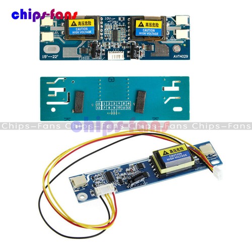 Inverter CCFL LCD 10-28V/10-29V 15-22"" 10-26"" monitor laptop 2/4 lampada per schermo - Foto 3 di 20
