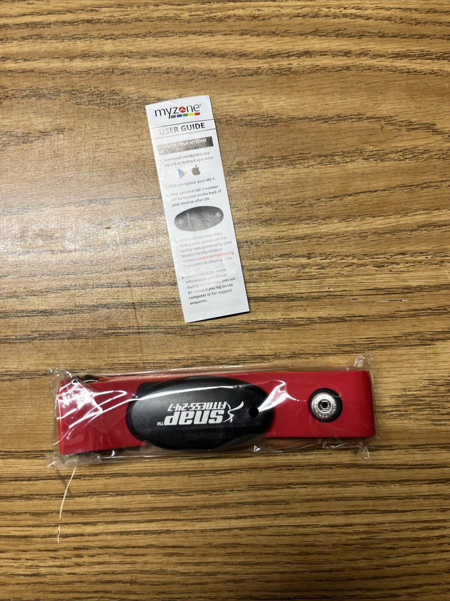 Cardiofréquencemètre MyZone MZ-1 Rouge - Neuf Boîte Ouverte - Montre De Sport
