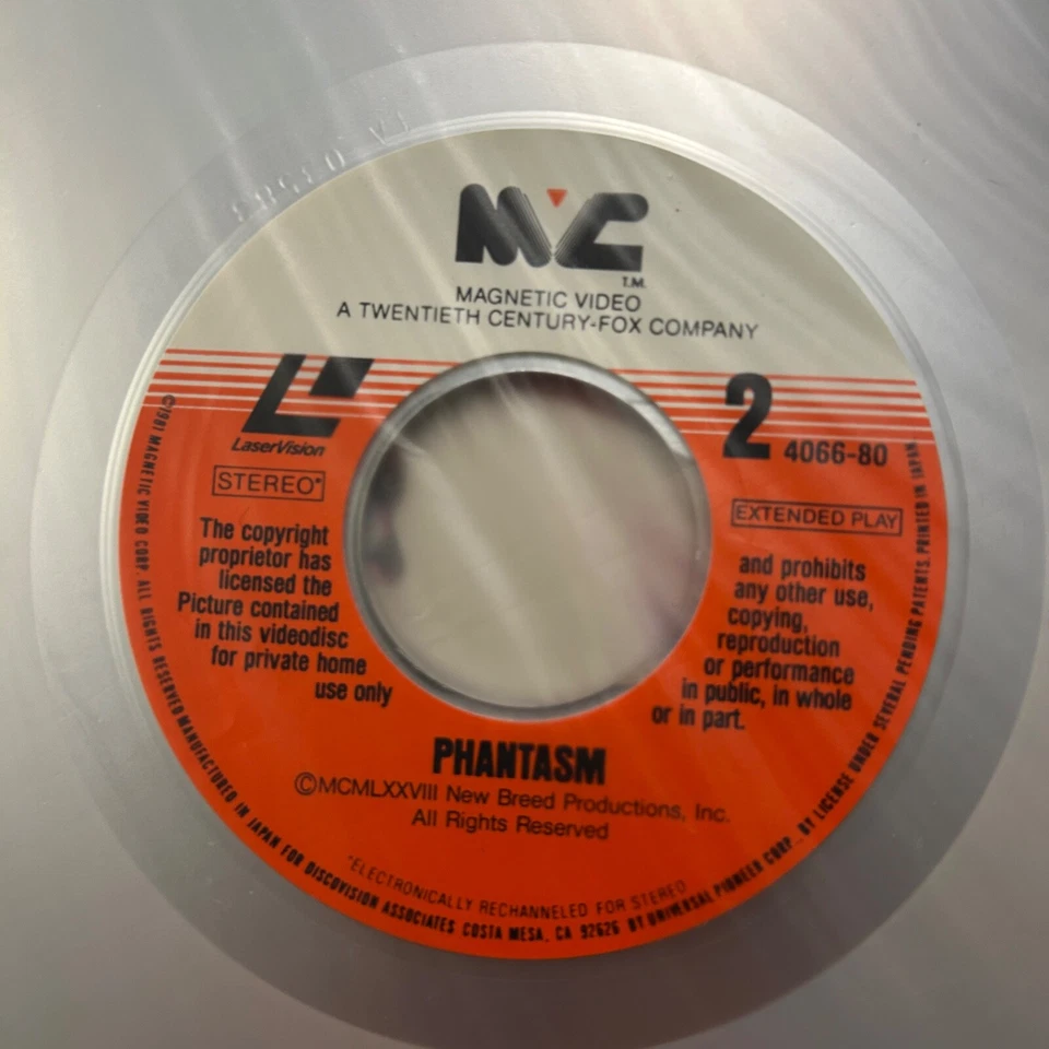 Phantasm - Laserdisc -  [4066-80] 1981 RARE Extended Play Made in Japan (VG+/EX) - Image 4 of 4