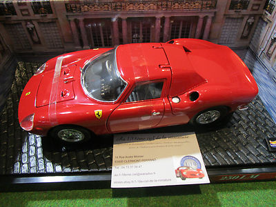 Hot Wheels 1/18 - Ferrari 250 LM Rouge 1964 - Modèle De Collection - Occasion