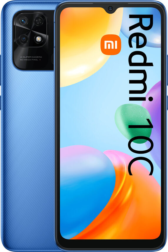 Xiaomi Redmi 10C 17 cm (6.71") Doppia SIM Android 11 4G USB tipo-C 3 GB 64 GB 50