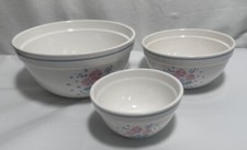 Treasure Craft Auntie Em Collection Bowls Nesting Mixing Country Kitchen Set 3