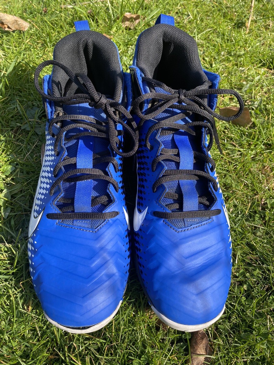 Nike Alpha Menace 2 Shark Football Cleats Shoes Size 9.5 AQ7653-402 Blue Nike Men main image 3