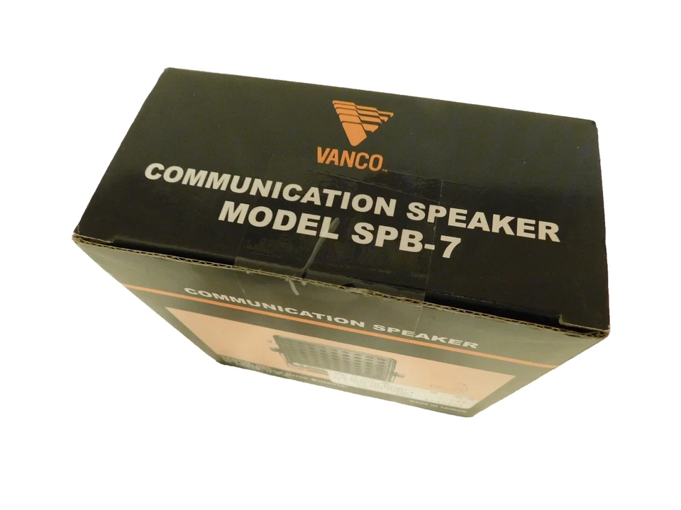 Altavoz externo Vanco SPB-7 4", 10 vatios, 8 ohmios, radio CB/Ham Foto 2 de 4