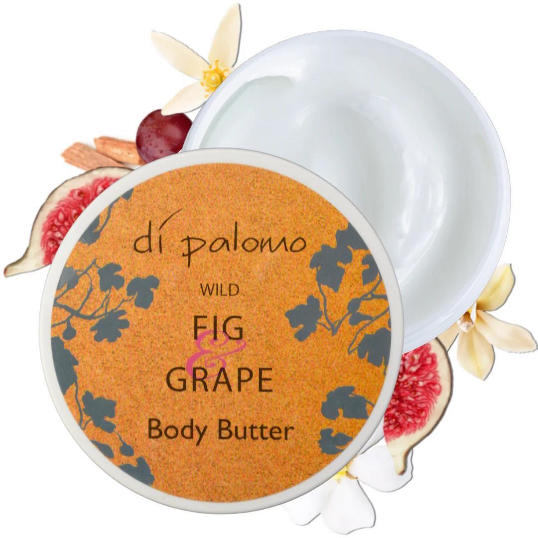 Body Butter Hands Skin Wild Fig Grape Cruelty Free Moisturiser Di Palomo 200ml