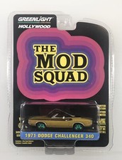 Greenlight The Mod Squad 1971 Dodge Challenger 340 Chase