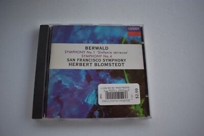 Berwald Symphony No 1 & 4 San Francisco London Herbert Blomstedt CD