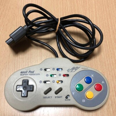 AsciiWare ASCII Pad Turbo Controller Super Nintendo SNES SFC