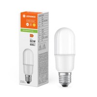 Ledvance E27 Led Stick Lampe Classic Matt 8W Wie 60W 2700K WarmweißEs Licht