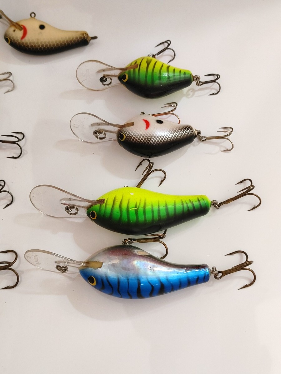 9) Vintage Bagley Balsa Crankbait Fishing Lures Lot of 9 | eBay