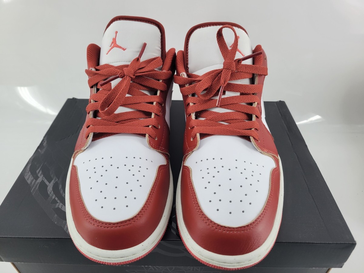 ◆NIKE◆ AIR JORDAN 1 LOW SE WHITE/DUNE RED-LOBSTER ◆大人気 2024 Nike Air Jordan 1 Low SE Dune Red White Lobster FJ3459