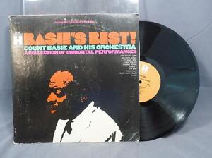 Vintage-Count-Basie-amp-His-Orchestra-Basie-039-s-Best-Record-Album-Vinyl-LP