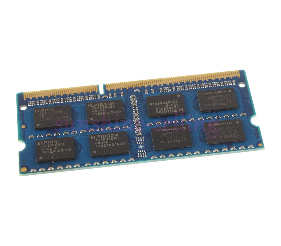 Elpida 4GB 2Rx8 PC3-10600S DDR3 1333Mhz 204Pin SO-DIMM 1.5V RAM Laptop Memory $$ - Image 4 of 4
